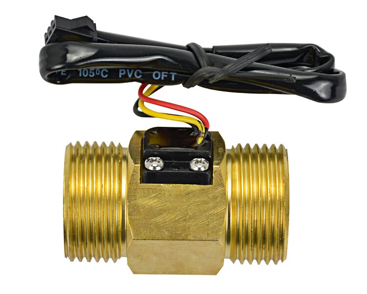 USC-HS10TA BSP 1" Hall Effect Water Flow Sensor 3-50L/M Electrical Flowmeter for water purifier, water dispenser, smart card