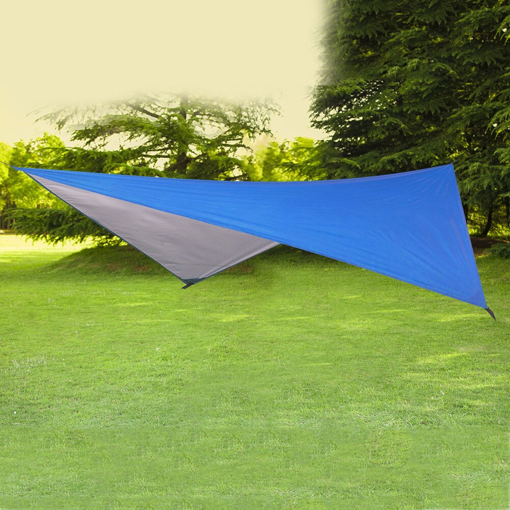 Camp Patio Canopy Awning Classic Texture Outdoor Picnic Mat Tent Multi-functional Practical Convenient Sunscreen Beach Pad