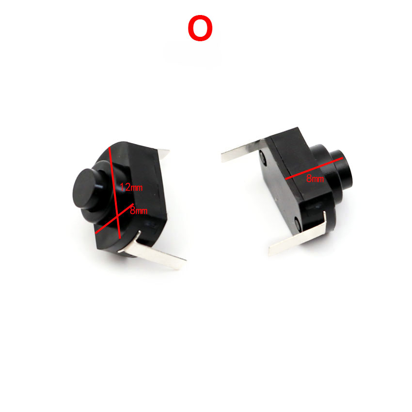 LED Taschenlampe drücken Taste Schalter AUF aus Elektrische Taschenlampe Schwanz Schalter T6 Q5 C8 501B 502 DIY reparatur Aktualisierung teil für LED Taschenlampe lampe: O