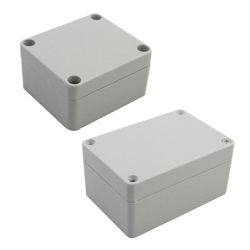 DIY Plastic Outdoor Waterproof Junction Boxes Electrical Control Terminal Wiring Connection Power Enclosure Case Sealed Large/Sm