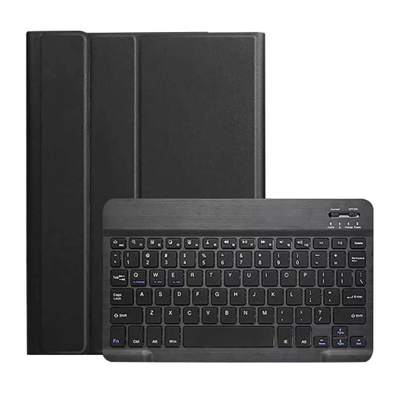 Tablet Keyboard Case for Samsung Galaxy Tab S6 Lite SM-P610 - Bluetooth Keyboard Cover - Black: Default Title
