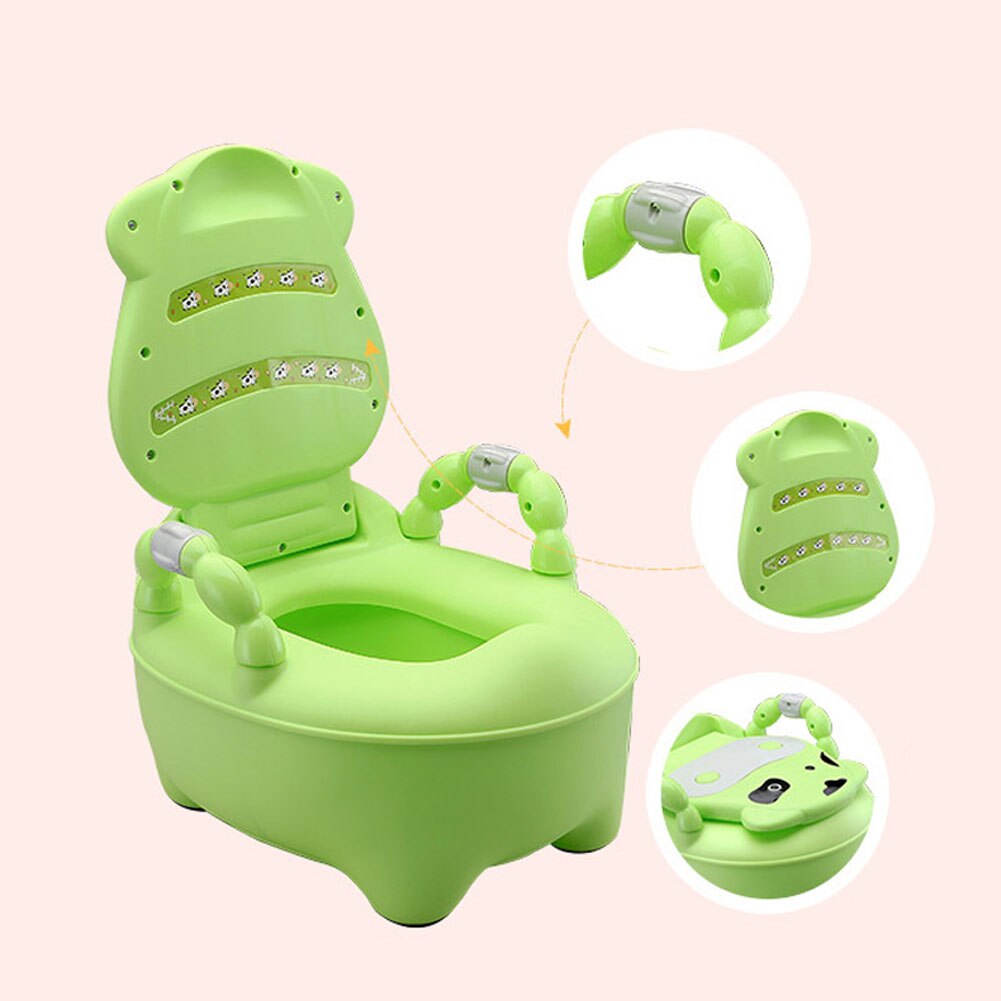 Børn baby potte træning køer dreng pige bærbar toilet sæde spædbarn potte toilet pot
