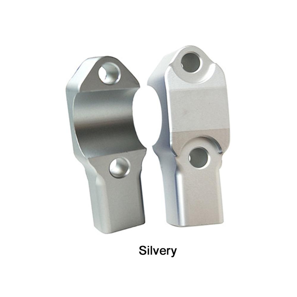 1Pc 10Mm Motorcycle Handle Bar Mirror Mount Houder Bracket Mount Adapter Klem Aluminium Stuur: SR