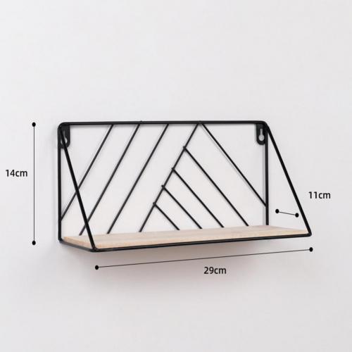 Decorative Shelves Modern Style Entryway Shelf Wall Mount Load Bearing Simple Decorative Wall Hanging Shelf Home Storage Rack