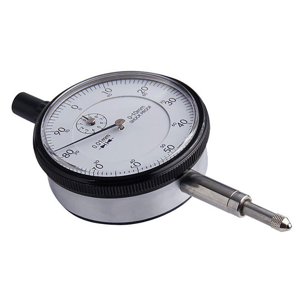 Indicador de Dial Digital medidor de resolución instrumento de medida herramienta Dial indicación mecánica herramientas de medición de 0-10mm/0,01mm