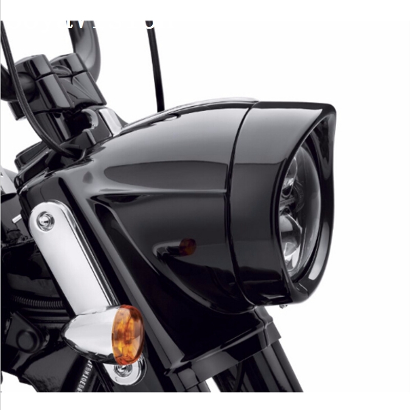 7 "chrome farol guarnição anel para harley & motocicleta touring rua glide estrada rei trikes flhx flhr flh/t 96-16 17 18