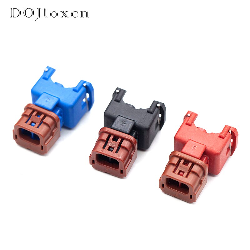 1/5/10/20/50 Sets AMP KUM 2 Pin Way Female Waterproof Automotive Connector Knock Sensor Plug For Nissan A32 A33 PB185-02326