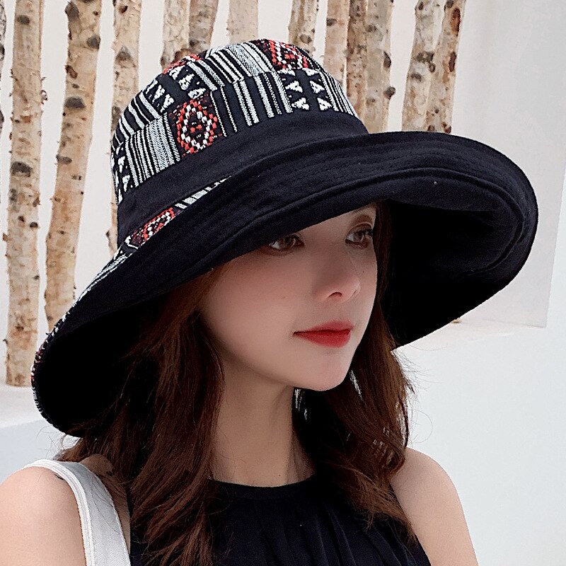Rubyvicky lente zomerhoed dameshoed voor dames zonnehoed opvouwbare japanse eenvoudige dames vissershoed