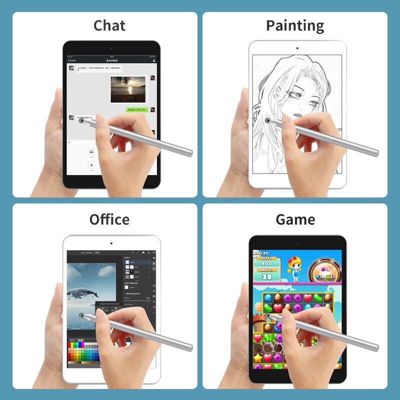 Universal Smartphone Pen For Stylus Tablet laptop Pen Touch Screen Pen For ipad pro 11 9.7 10.5 12.9 Drawing Capacitive Pen