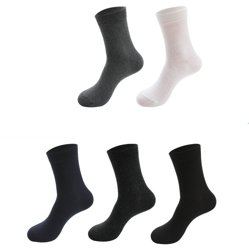 5 paar Herren Geschäft Herbst Sommer Socken Klassische Patchwork Gittergewebe Atmungsaktive Baumwolle Männer Kurze Socke Männlichen Socken EU 39-45 Meias