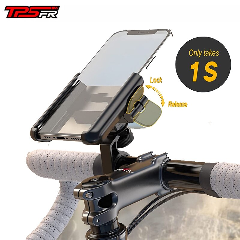 Fiets Telefoon Mount Moto Stuur Telefoon Houder Anti Shake Fiets Telefoon Klem Voor Racefiets/Mtb/Scooter Voor 3.5-7.0 ''Smartphone