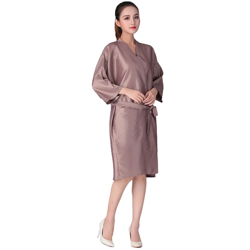1 st frisör kimono skönhet spa klänning morgonrock hårkappor missfärgning styling frisörsalong frisör omlottduk
