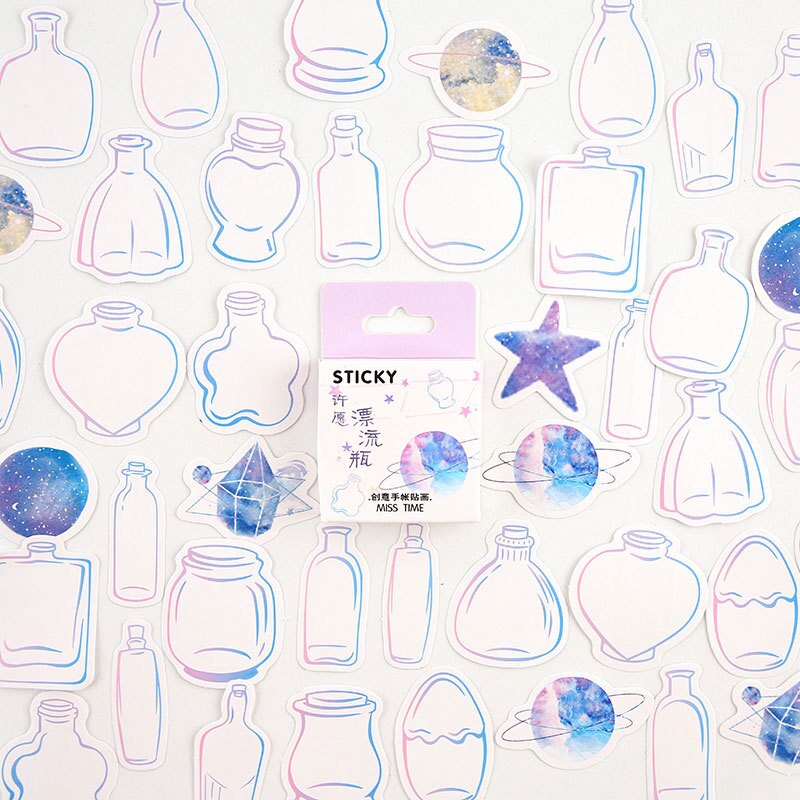 45Pcs/set Lovely Cat Pet Animal Stickers Decorative Sticker Diary Stationery Album Sticker Flakes Scrapbooking: 402