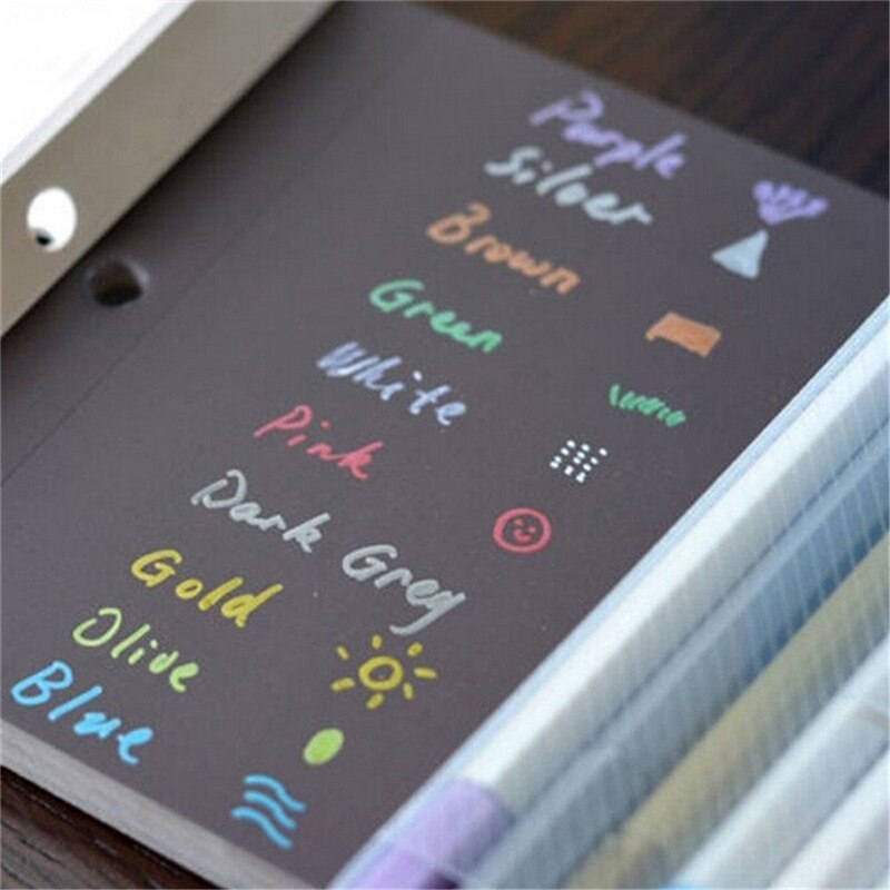 10 subrayadores coreanos Kawaii, 10 colores, rotuladores de colores, material de oficina, suministros escolares, canetas,