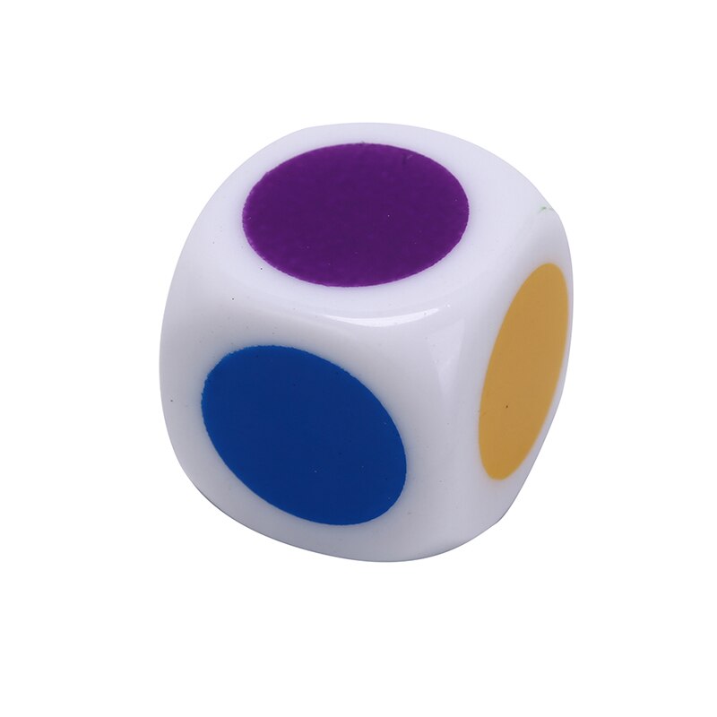 5 teile/los Acryl freundlicher Bord Spiel Sechs Seitige weiß Farbe Familie Party Lustige Tisch Würfel Spiele Pädagogisches Spielzeug