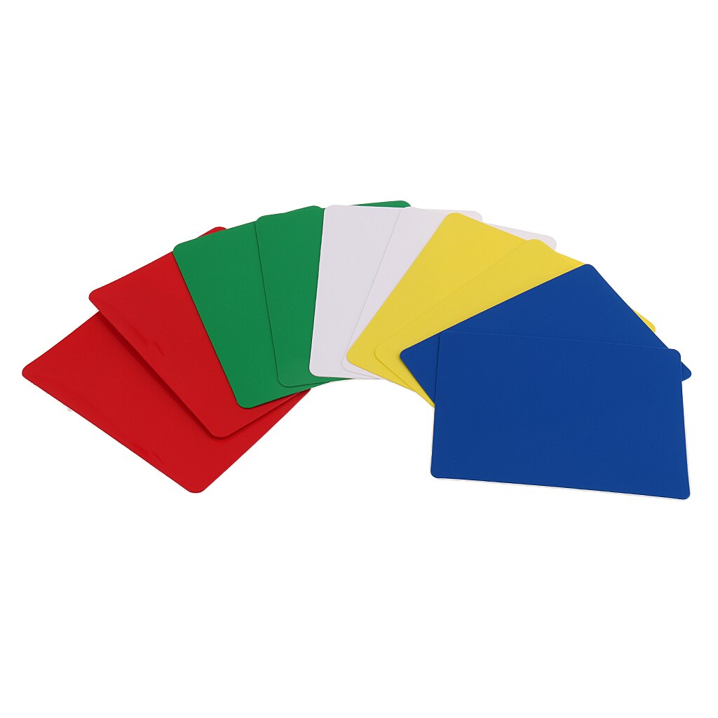 Cartas de corte de tamaño de póker para juego de Casino, 10 piezas, Blackjack