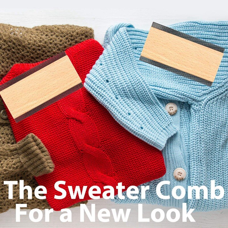 3-- delt bærbar kapok remover og multi-stof sweater kam med stålnet, bomuldsrulle manuel uld sweater til uld pr
