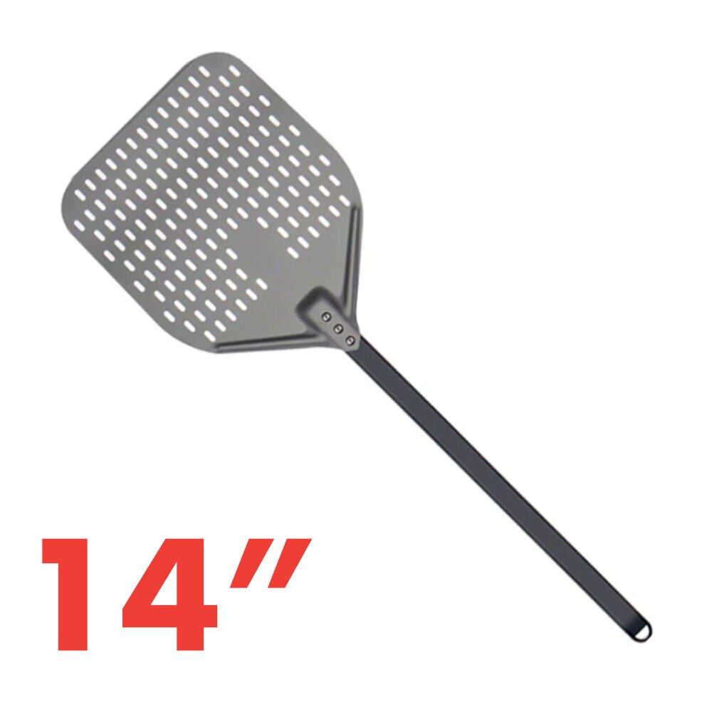 KegLand 8/12/14 Inch Perforated Pizza Peel - 35cm X 80cm Beer Home Brewing Kitchen Shovel Tool