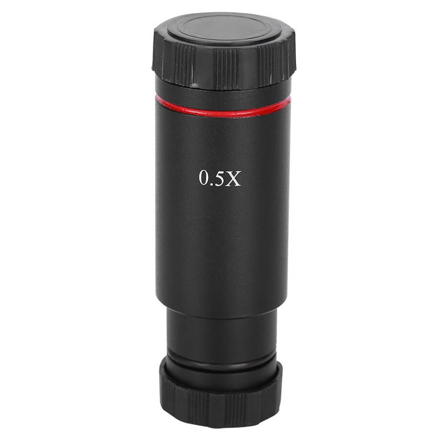 0.5X C Mount Microscope Camera Adapter Lens 25mm for Electronic Eyepiece CCD Camera Microscope Adapter Lens