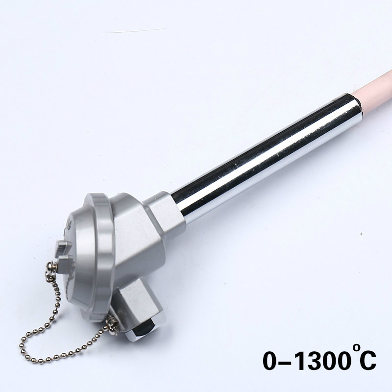 Thermoelement temperatur Sensor K-typ WRN-132 300-500mm korund keramik rohr SUS304 1300 grad für hohe temperatur ofen