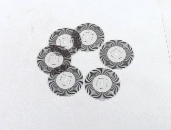 112 grid speed code wheel, photoelectric encoder, plastic code wheel, smart car, motor speed code disk