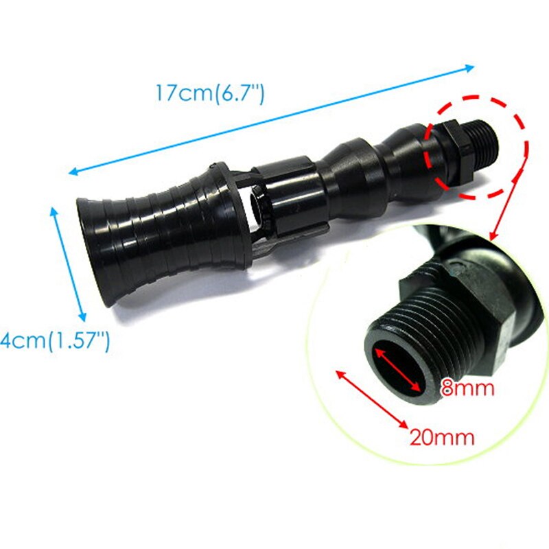 Verstelbare Richting Vortex Water Flow Accelerator Voor Slang Draad 1/2 "3/4'' 1''