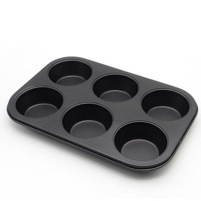 12 Mini Cup/6 Normale Cups Anti-aanbak Muffin Bakken Pan Thicken Ronde Vorm Bakvormen Cupcake Cakevorm Bakvorm