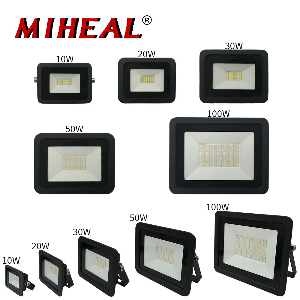 110V/220V Led Industriële Verlichting 10W 20W 30W 40W 50W Fabriek Workshop magazijn Verlichting Schijnwerper IP68 Led High Bay Lamp