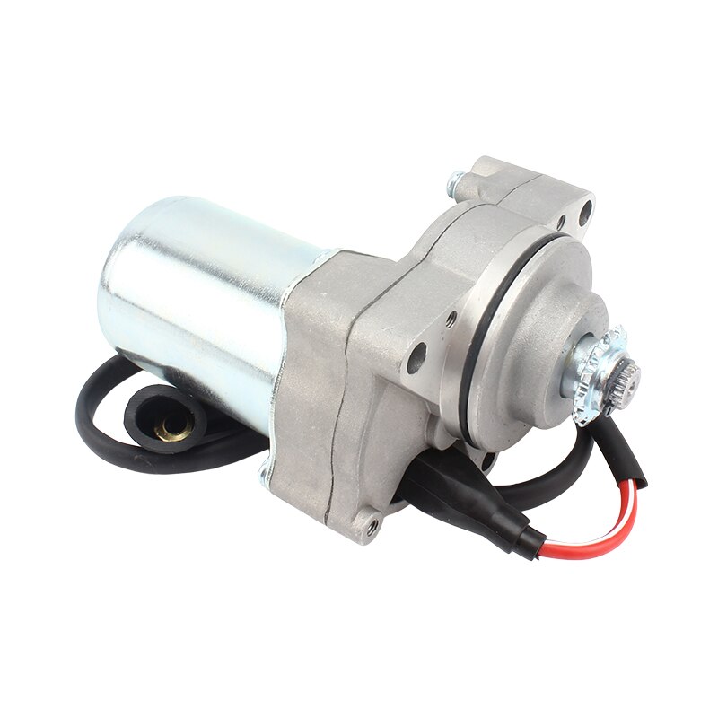 Motorcykel elektrisk startmotor startar för toppmonterad elstart 50cc-125cc motor motor startdel motocross