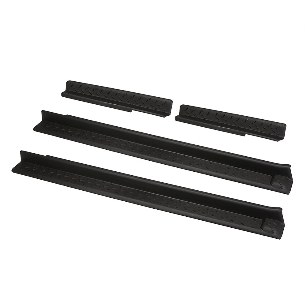 4 Teile/satz Auto Tür Sill Platte Eintrag Wachen Für Jeep Wrangler JK 4 Tür 2007 Tür Eintrag bewachen schutz Zubehör: Ursprünglich Titel