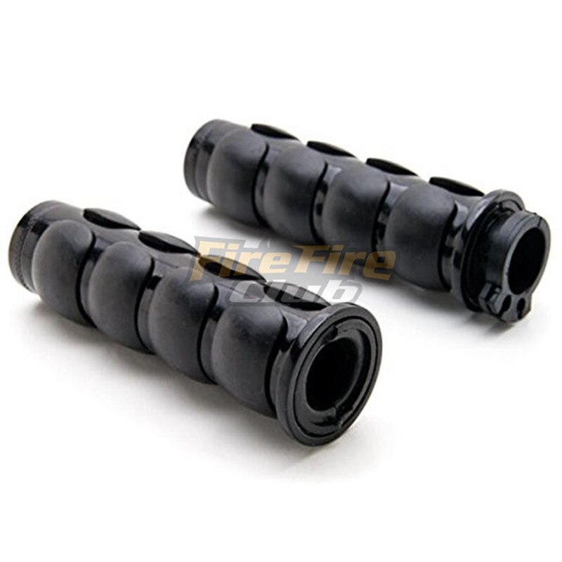 Handle bar Motorcycle Custom Chrome Aluminum Hand Grips For Harley Softail Sportster Dyna Handlebar Hand Grips