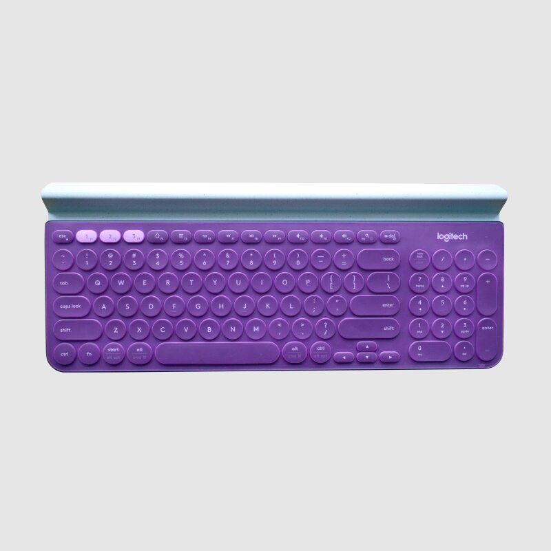 Keyboard Cover Voor Logitech K780 Keyboard Bescherm Huid Draadloze Bluetooth Toetsenbord Cover Volledige Dekking Stofdicht Protecter Film