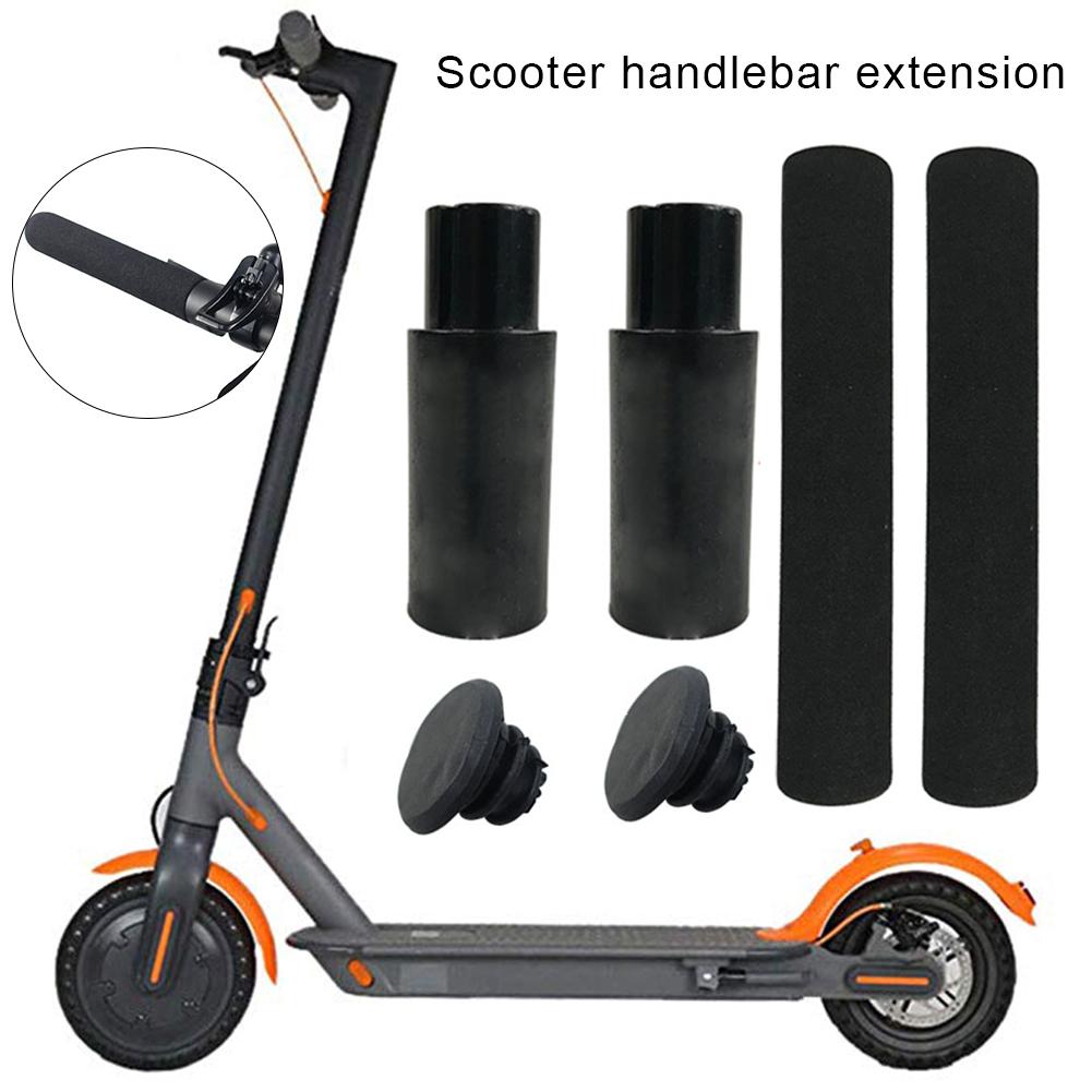 Scooter Stuur Extension Sleeve Stuur Extender Handvat Grip Anti-Slip Verlengd Stuur Cover Voor Xiaomi Scooter M365