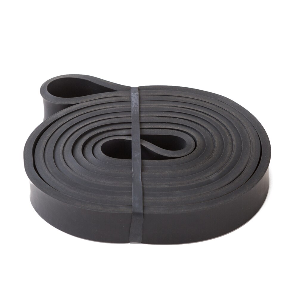 Resistance Band Exercise Elastic Natural late Workout Ruber Loop Strength Pilates Fitness Equipment Training Expander Unisex 208: black