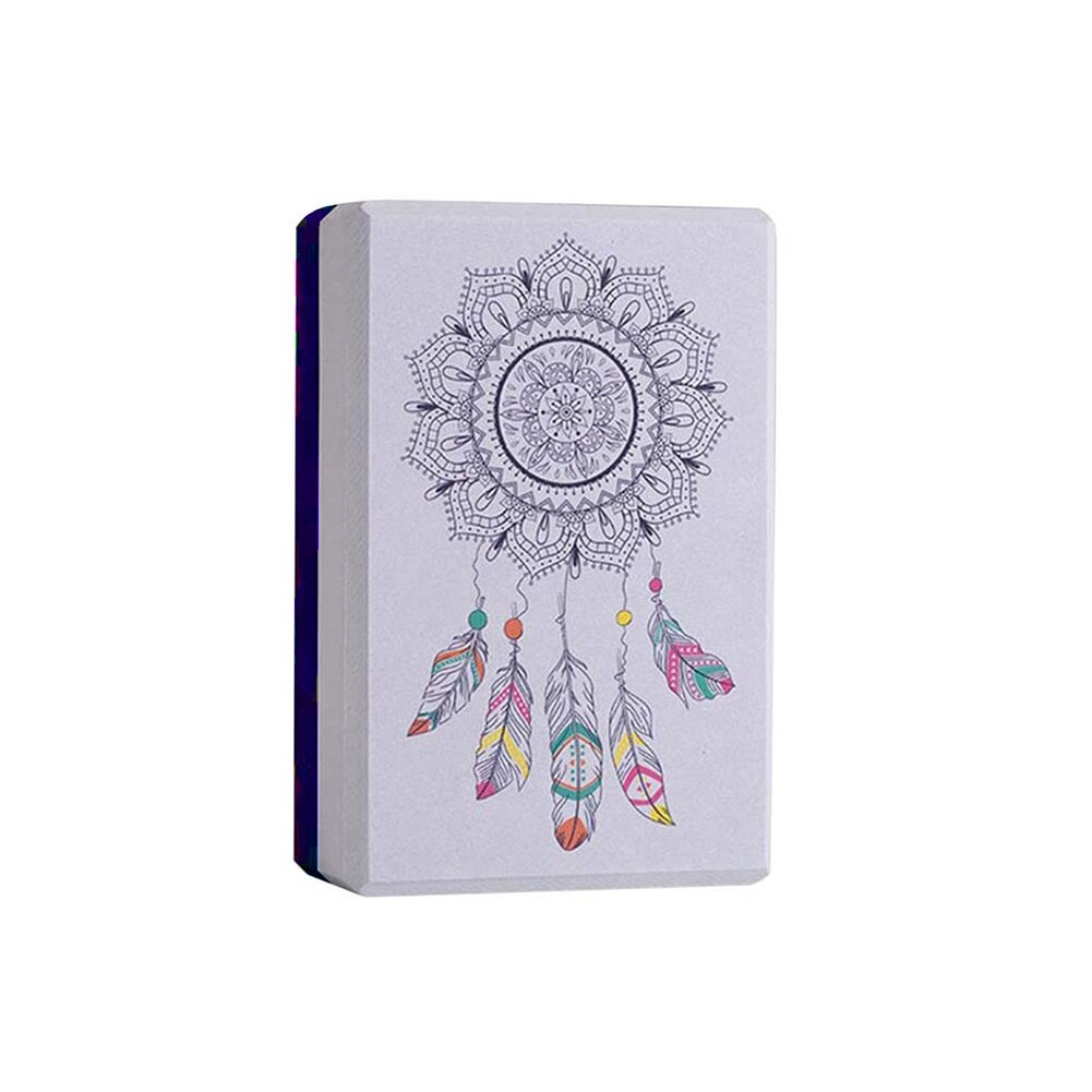 Dreamcatcher eva gym yoga tegelblock stretching hjälpmedel pilates fitnessverktyg yoga bolster kudde kudde stretching kroppsformning