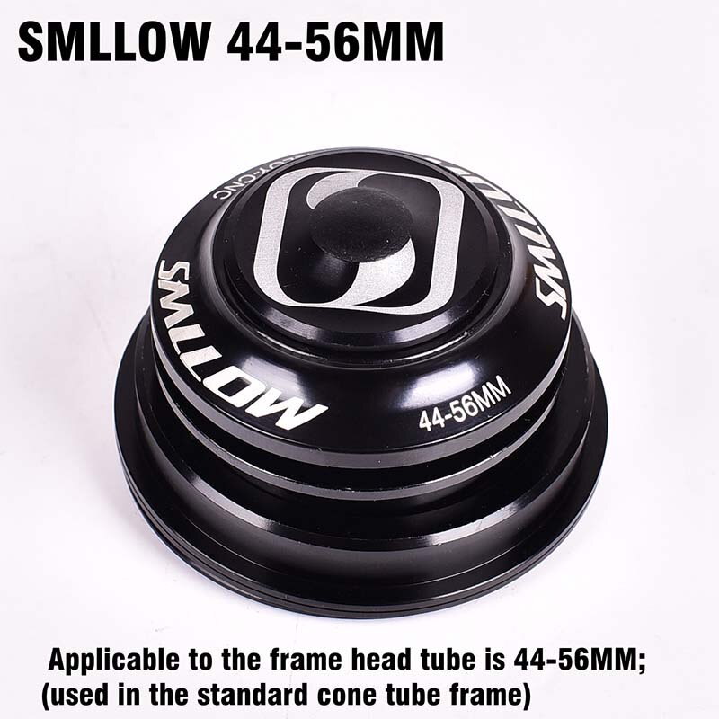 Sykkelhodesett 34mm 44mm 55mm 56mm cnc 1 1/8 " -1 1/2 " 1.5 konisk 28.6 rett rørgaffel innvendig vinkelkontaktlager: 44-56mm