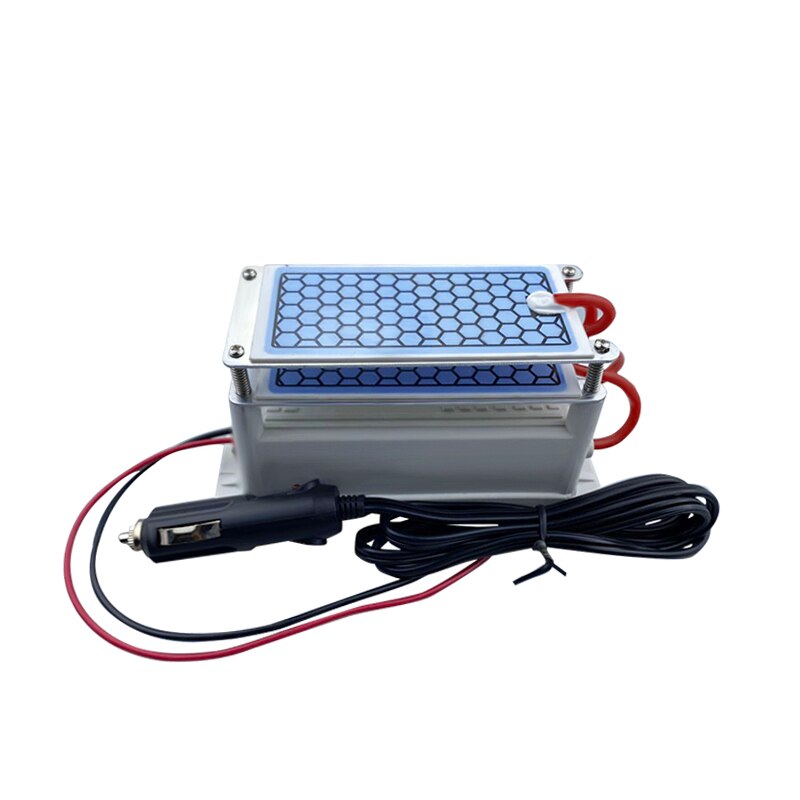 Ozone Generator Car 10g Portable Ozone Generator Air Purifier Ozonizer Sterilizer for Car Home Double Ceramic Ozone Generator