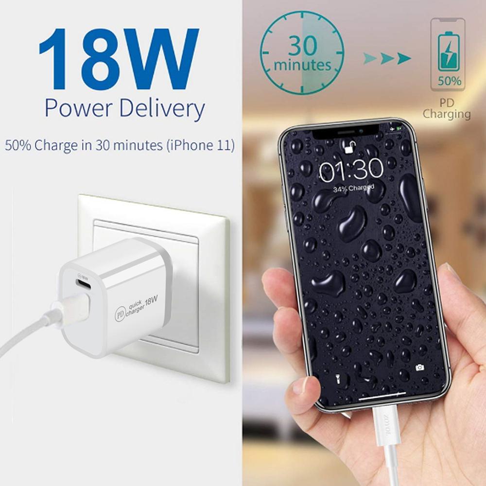 Pd Qc 3.0 Dual Usb Charger 18W Quick Charge Eu Us Eu Au Plug Voor Iphone X 8 Plus note 10 9 Power Levering Mobiele Telefoon Adapter