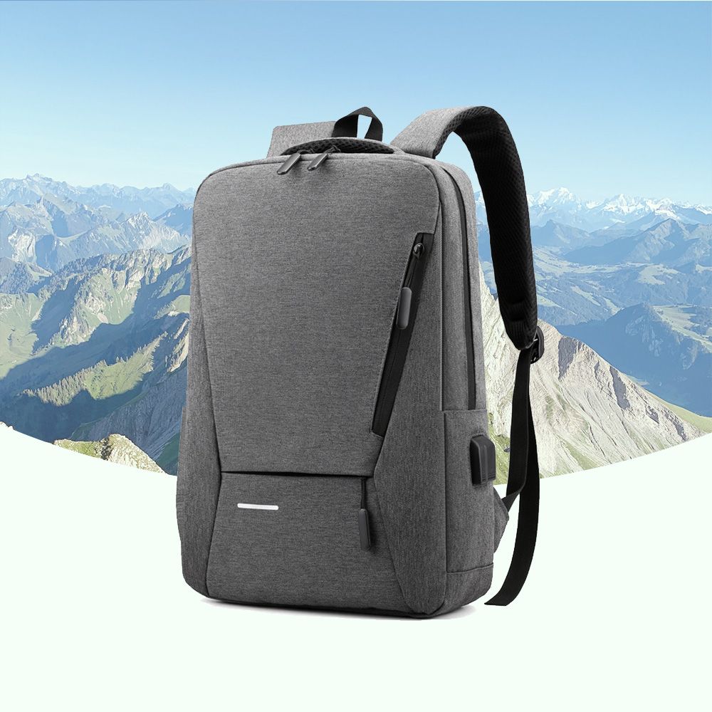 IKE MARTI – sac à dos ultraléger pour homme et femme, accessoire mince pour le travail au bureau, 15.6 pouces