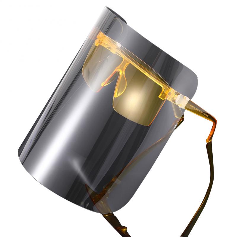 Mitlfuny Unisex Sunglasses Grunge Glasses Wide Oversized Frame Hat Eyewear Anti-Peeping Travel Use Party Driving d Prote: 6