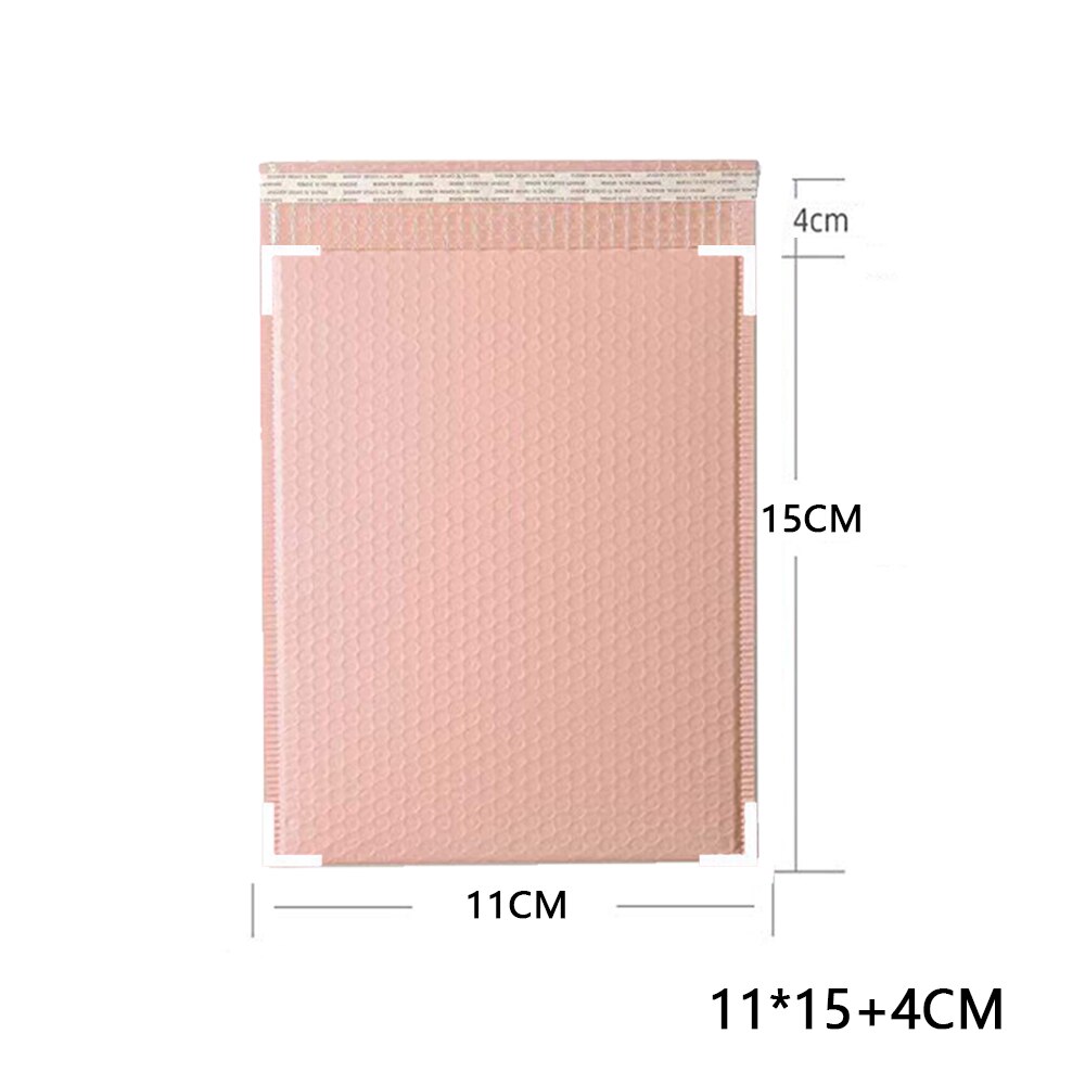 25pcs Pink polymailer envelopes Self Seal mailing bubble mailers shippping bags for small business supplies envelope fast ship: Skin 25pcs 11x15cm
