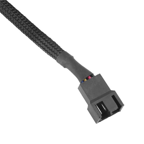 HIPERDEAL 1PC 4 Pin PWM Splitter Cable 4Pin PWM Female To 3/4 Pin PWM Adapter Cable For Computer CPU Case Fan Sleeved Adapter