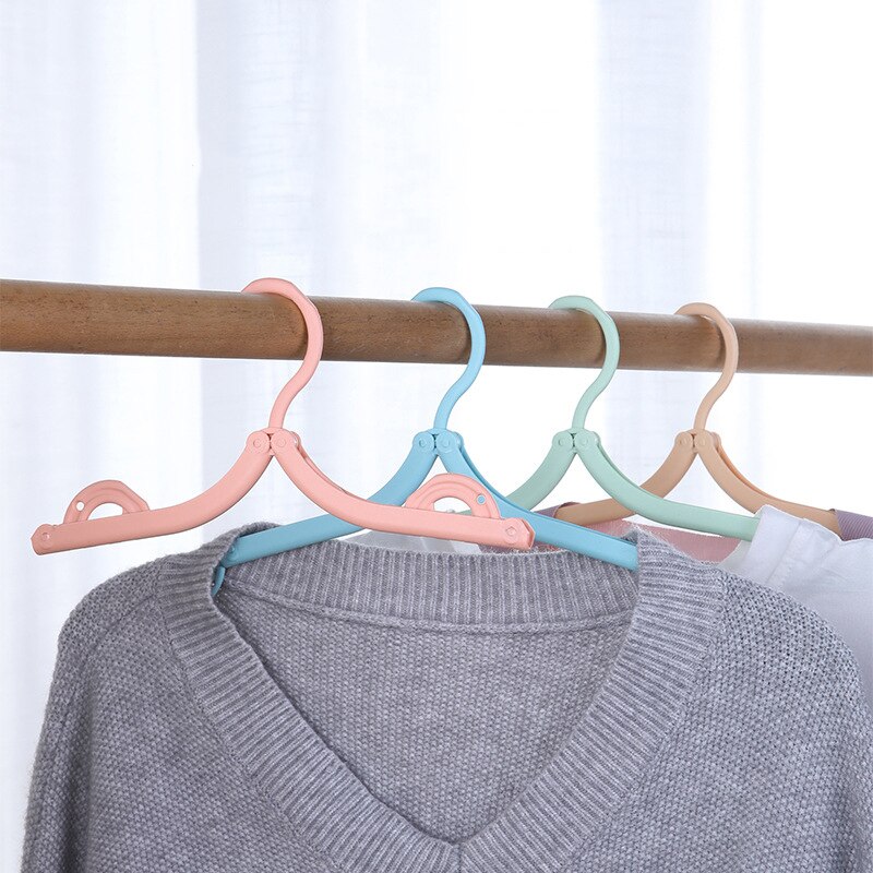 Opvouwbare Kleding Kleerhangers Reizen Hanger Magic Multi-Functionele Hangers Voor Kleding Droogrek Kledingrek Drogen Hanger