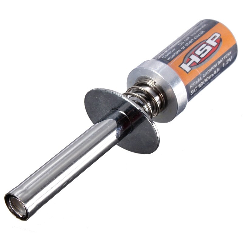 HSP 80101 RC 1/8 Auto Nitro Gas Engine Glow Starter Oplaadbare ontsteker Top