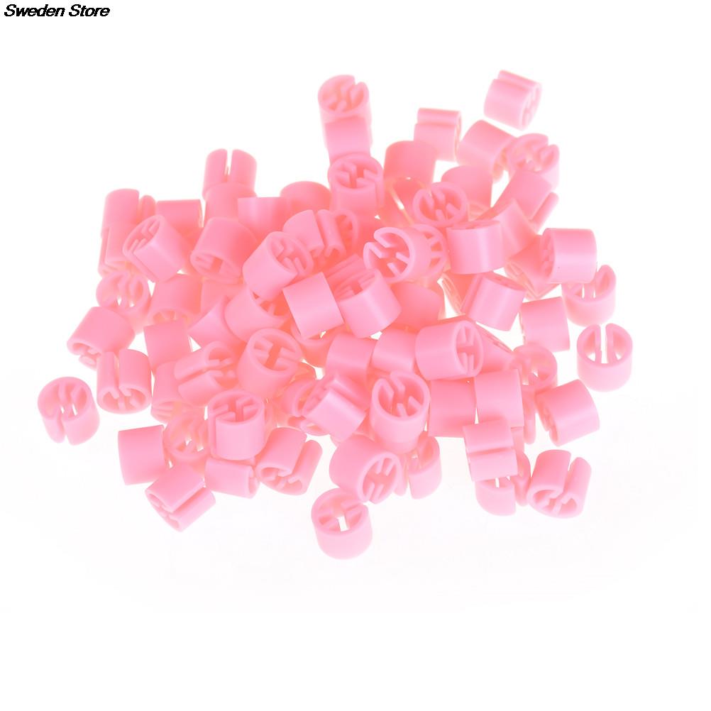 100 stk plasthenger med trykkfeste størrelse markører kleshengere klips for størrelser kleshenger tilbehør etikettrør merket sirkelmarkør