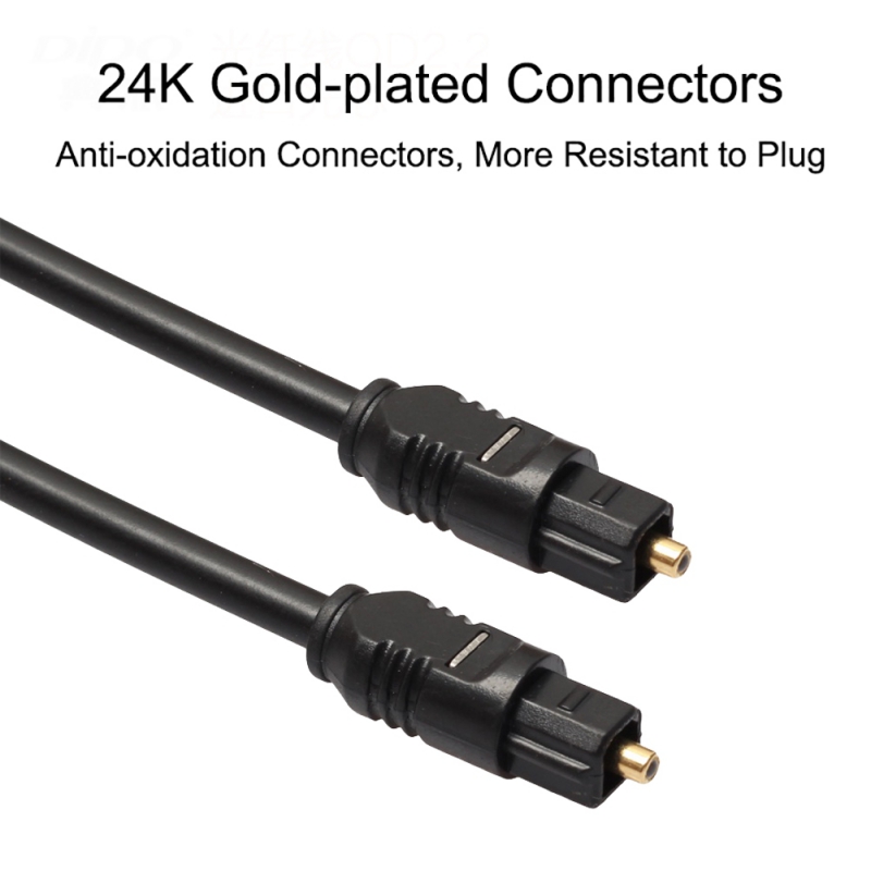Digital Optical Fiber Audio Kabel Flexibele Plug-en-play Connector Cord Voor Televisie Computer Digitale Camera