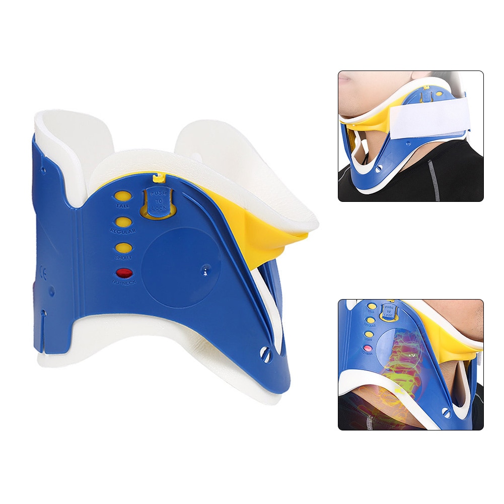 Neck Support Brace Head Stretcher Neck Orthosis Braces Neck Support for Neck Pain protect Therapy Neck Collar Cervical Traction