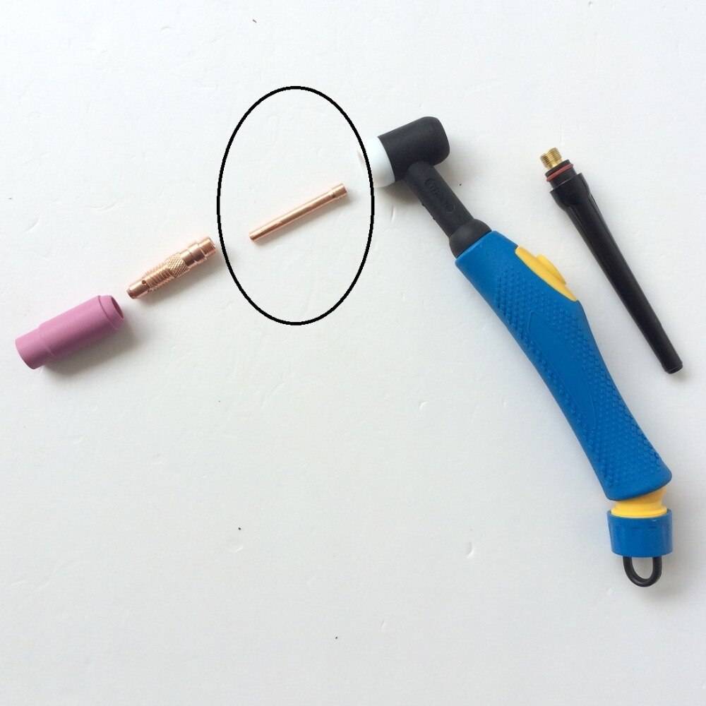 TIG Collet Wolfraam Elektrode Houder TIG Onderdelen voor WP-17 WP-18 WP-26 TIG Toorts