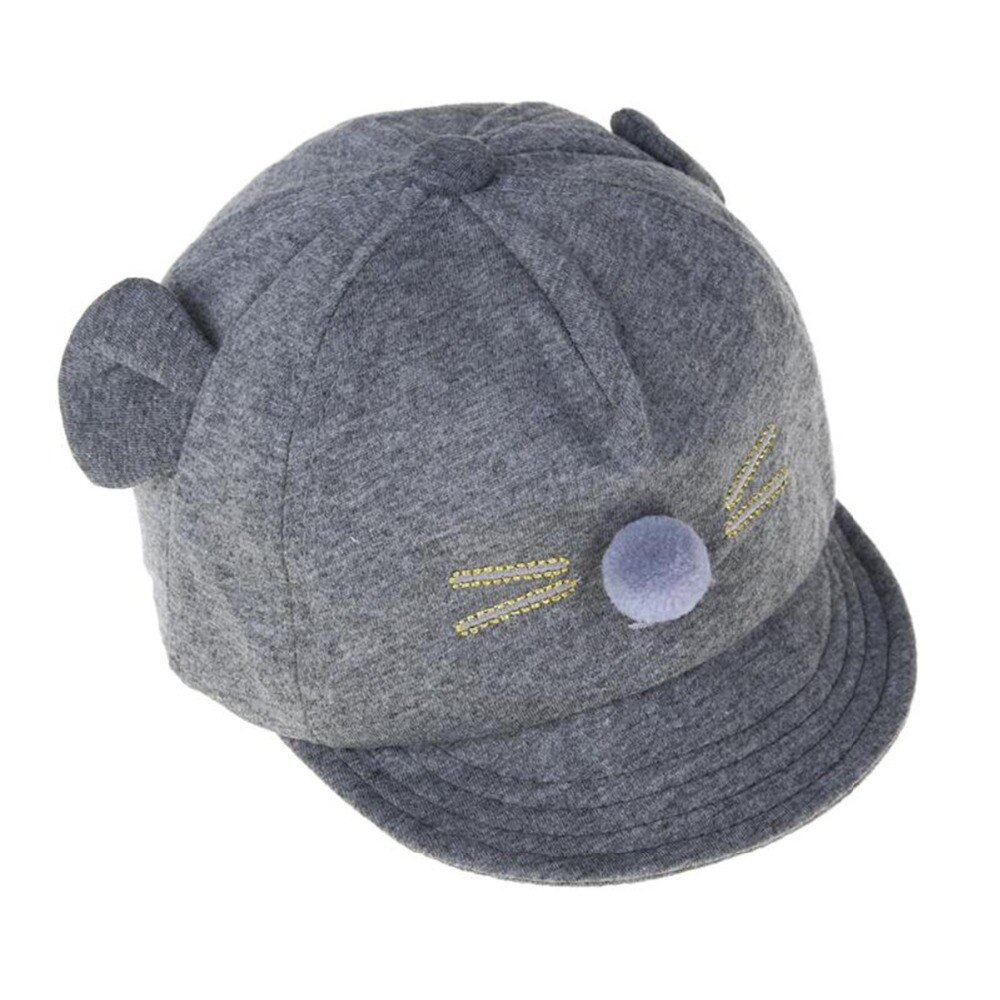 Cartoon Cat Sports tennis Hat Baseball Cap Sports tennis cap Spring Autumn Peaked