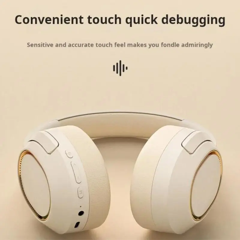 Xiaomi P2963 Cuffie senza fili Cuffie Bluetooth pieghevoli Auricolari da gioco HIFI stereo 9D Cuffie con riduzione del rumore con microfono Nuovo